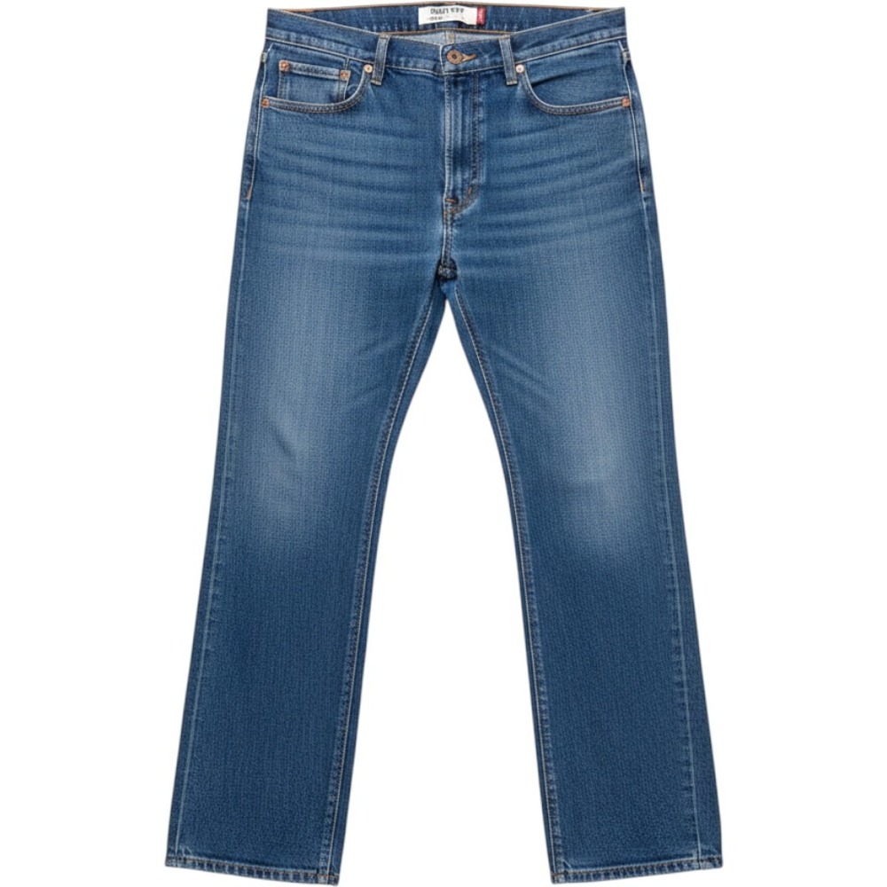 Levis 517 Bootcut Jeans Mens 42x30 Medium Wash Blue Denim 00517-2017